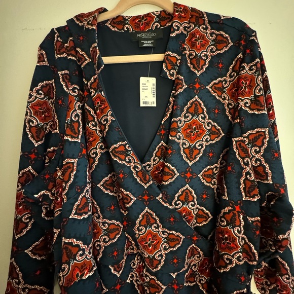 NWT Plus Size - 4X - Michel Studio Dress - Picture 2 of 3